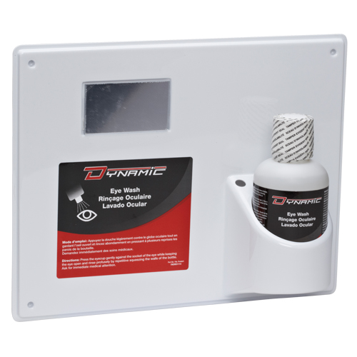 Douche oculaire avec solution isotonique Dynamic, Simple Rideout Tool & Machine Inc.