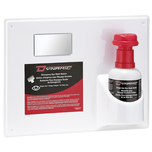 Dynamic Eyewash Station with Isotonic Solution, Single Rideout Tool & Machine Inc.