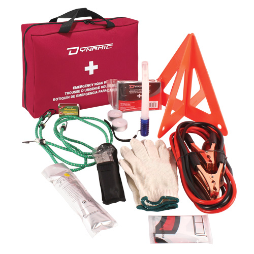 Dynamic S.O.S. Emergency Road Side Kit, Class 1 Medical Device, Nylon Bag Rideout Tool & Machine Inc.