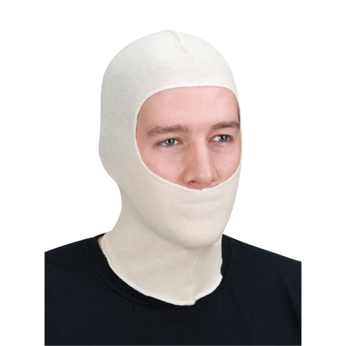 Passe-montagne pour vaporisation, Coton, Blanc Rideout Tool & Machine Inc.