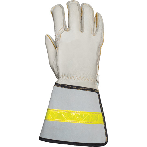 Gants pour monteur de ligne, Petit, Paume en Cuir fleur de vache Rideout Tool & Machine Inc.