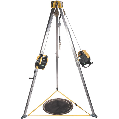 Workman Tripod and Confined Space Entry Kit, Construction Kit Rideout Tool & Machine Inc.