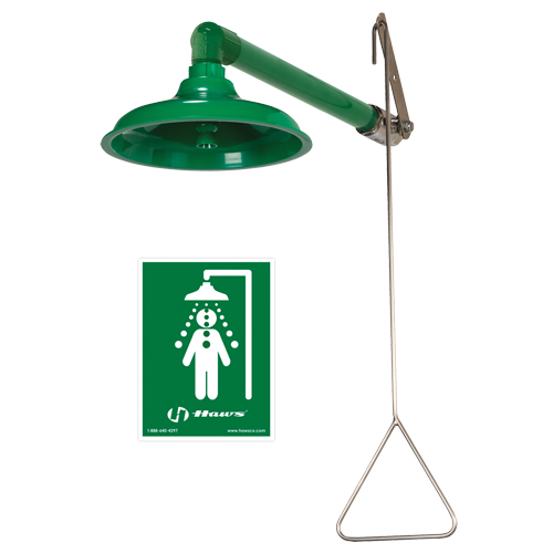 Drench Shower, Wall-Mount Rideout Tool & Machine Inc.