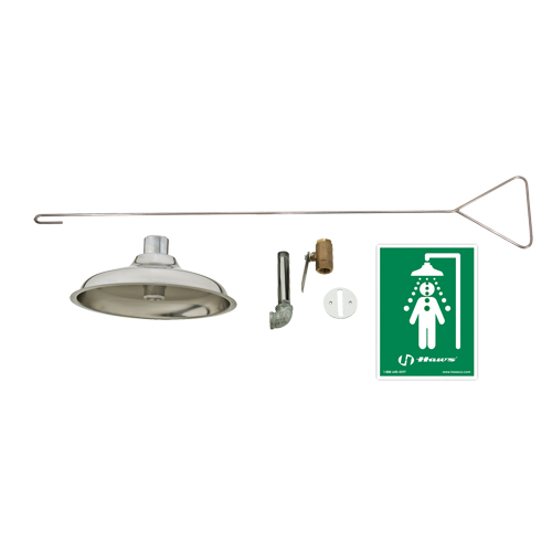 Concealed Drench Shower, Ceiling-Mount Rideout Tool & Machine Inc.