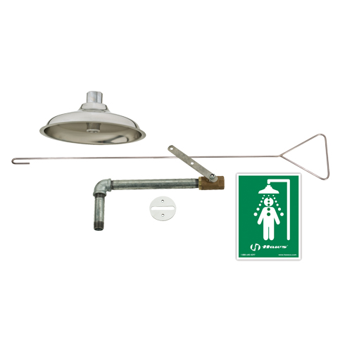 Drench Shower, Ceiling-Mount Rideout Tool & Machine Inc.