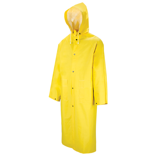 Imperm&eacute;able long 601 Tornado, Polyester/PVC, Grand, Jaune Rideout Tool & Machine Inc.