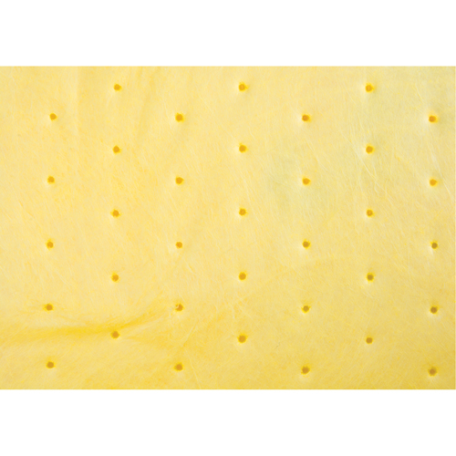 Tampons d'avertissement de premi&egrave;re qualit&eacute; - absorbants haute visibilit&eacute;, Universel, 15" x 18", 24,4 gal. d'absorption Rideout Tool & Machine Inc.