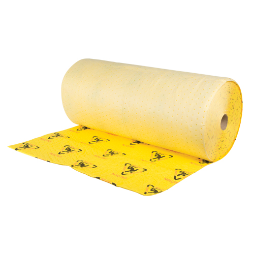 Premium Caution Rolls, Heavyweight, 150' L x 36" W, 57 gal. Absorbancy Rideout Tool & Machine Inc.