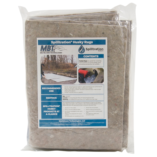 Tapis Husky Spilltration, 32" la x 4' lo, Lourd Rideout Tool & Machine Inc.