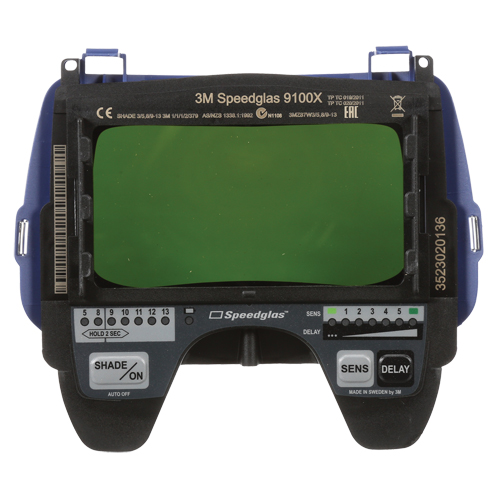 Filtre pour lentille de soudage auto-assombrissant Speedglas 9100X, 4-2/10" la x 2-1/10" h Champ de vision, Pour utilisation avec S&eacute;rie 9100 Rideout Tool & Machine Inc.