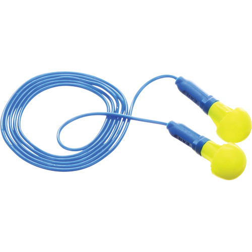 E-A-R Push-Ins Earplugs, Corded, Pair - Polybag, 28/23 dB NRR, One-Size Rideout Tool & Machine Inc.