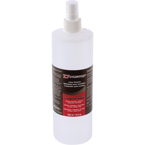 Solution antibu&eacute;e pour nettoyer les lentilles Dynamic, 500 ml Rideout Tool & Machine Inc.