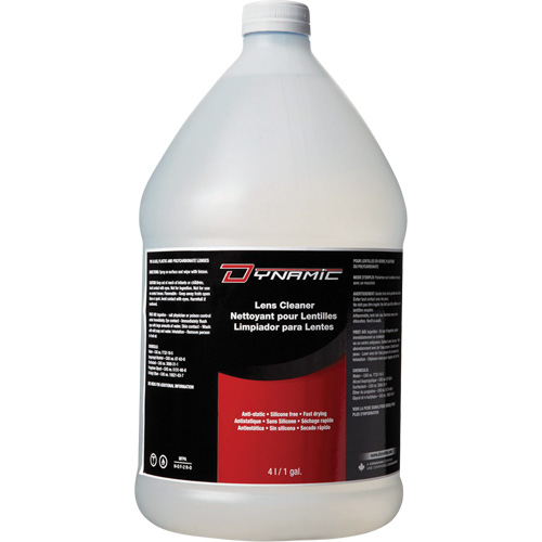 Solution antibu&eacute;e pour nettoyer les lentilles Dynamic, 4 L Rideout Tool & Machine Inc.