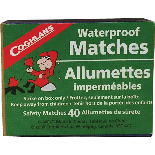 Allumettes imperm&eacute;ables Dynamic Rideout Tool & Machine Inc.