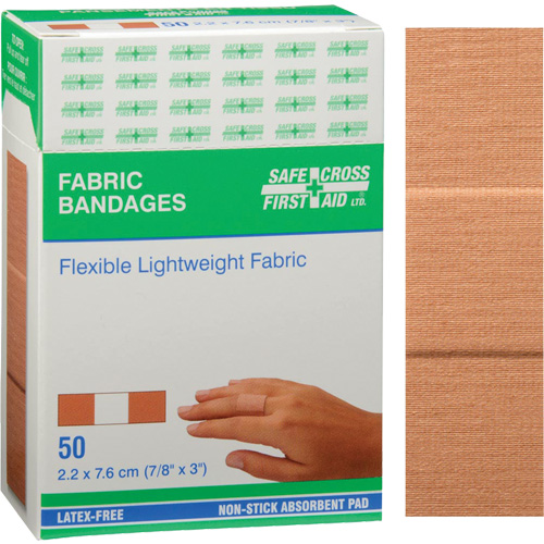 Bandages, Rectangular/Square, 3", Fabric, Non-Sterile Rideout Tool & Machine Inc.