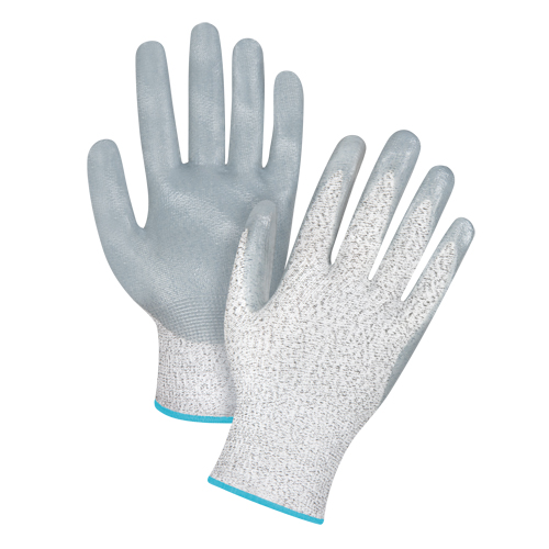Gants haute performance r&eacute;sistants &agrave; la coupe, Taille T-Grand/10, Calibre 13, Rev&ecirc;tement Nitrile, Enveloppe en PEHP, ANSI/ISEA 105 niveau 4/EN 388 niveau 5 Rideout Tool & Machine Inc.
