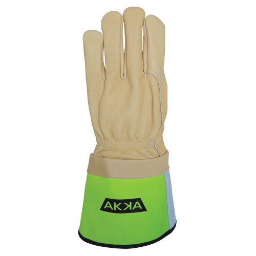 Gants pour monteur de ligne, Petit, Paume en Cuir fleur de vache Rideout Tool & Machine Inc.