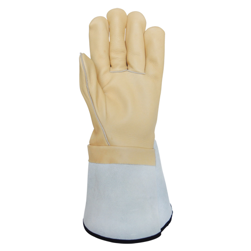 Gants pour monteur de ligne, Petit, Paume en Cuir fleur de vache Rideout Tool & Machine Inc.