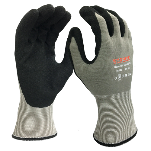 Gants r&eacute;sistants aux coupures Akka, Taille 7, Calibre 13, Rev&ecirc;tement Mousse de nitrile, Enveloppe en Kyorene, ASTM ANSI niveau A6/EN 388 niveau F Rideout Tool & Machine Inc.
