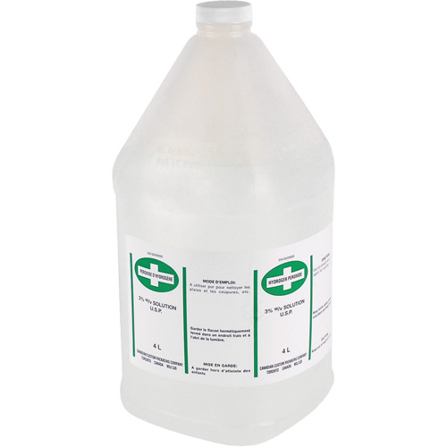 Peroxyde d'hydrog&egrave;ne 4 L Dynamic, Liquide, Antiseptique Rideout Tool & Machine Inc.
