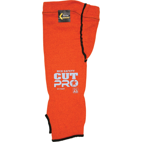 Manches Memphis, Kevlar, 14", ASTM ANSI niveau A5, Orange Rideout Tool & Machine Inc.