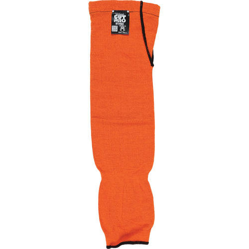 Memphis&reg; Sleeves With Thumb Hole, Kevlar&reg;, 18", ASTM ANSI Level A5, Orange Rideout Tool & Machine Inc.