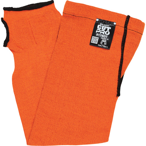 Manches Memphis, Kevlar, 18", ASTM ANSI niveau A5, Orange Rideout Tool & Machine Inc.