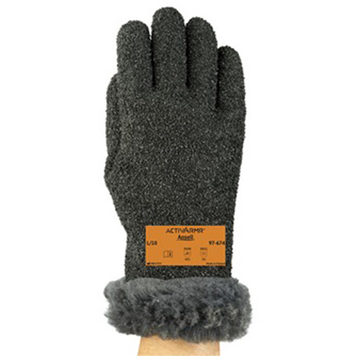 ActivArmr&reg; 97-674 Extreme Cold Gloves, 12/3X-Large, PVC Coating, Cotton Shell Rideout Tool & Machine Inc.