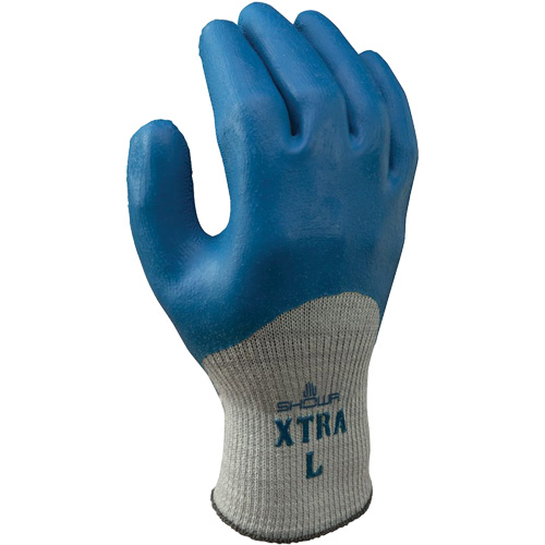 Gants enduits par trempage sans coutures ATLAS 305, 7/Petit, R&ecirc;vetement Latex de caoutchouc, Calibre 10, Enveloppe en Polyester/Coton Rideout Tool & Machine Inc.