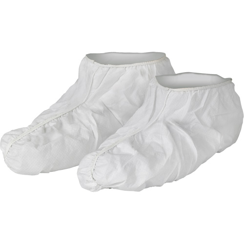 Couvre-chaussure KleenGuard A40, Taille unique, Microporeux, Blanc Rideout Tool & Machine Inc.