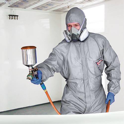 ProPlus Gard Protective Coveralls, Nylon, Medium, Grey Rideout Tool & Machine Inc.