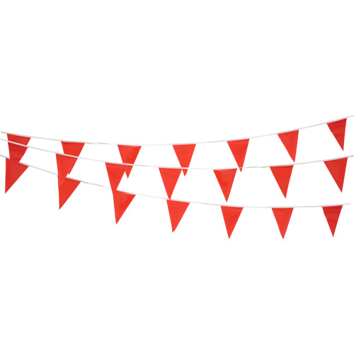 Pennant String, 60' L, Red Rideout Tool & Machine Inc.