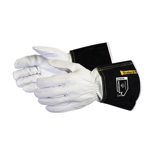 Gants de soudage Endura, Cuir fleur de ch&egrave;vre, Taille Petit Rideout Tool & Machine Inc.