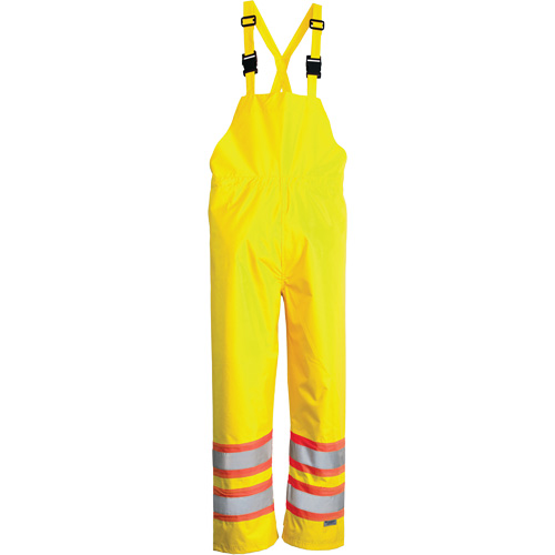 Salopette Open Road, Polyester, Petit, Jaune lime haute visibilit&eacute; Rideout Tool & Machine Inc.