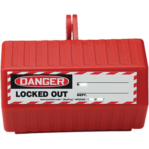 Dispositif de verrouillage Stopout StopPlug, Type Prise Rideout Tool & Machine Inc.
