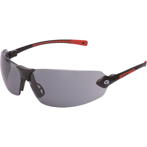 Lunettes de s&eacute;curit&eacute; Veratti 429, Lentille Grise/fum&eacute;e, Anti-&eacute;gratignures, ANSI Z87+/R&eacute;pond ou surpasse la norme CSA Z94.3 Rideout Tool & Machine Inc.