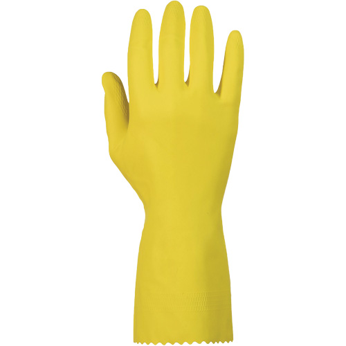 ChemStop Gloves, Size Small/7, 12" L, Latex, Flock-Lined Inner Lining, 12-mil Rideout Tool & Machine Inc.