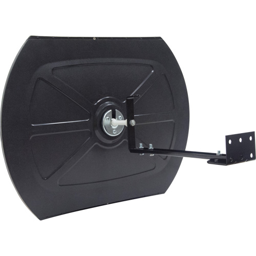 Miroir convexe rectangulaire/rond avec support, 20" h x 30" la, Int&eacute;rieur/Ext&eacute;rieur Rideout Tool & Machine Inc.
