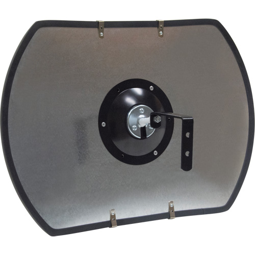 Roundtangular Convex Mirror with Bracket, 12" H x 18" W, Indoor/Outdoor Rideout Tool & Machine Inc.