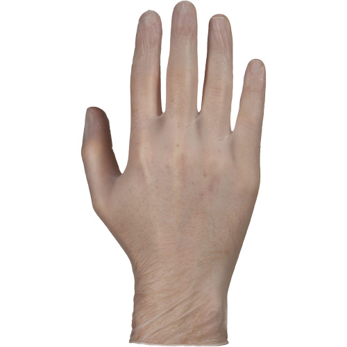 Disposable Gloves, Small, Vinyl, 4-mil, Powder-Free, White Rideout Tool & Machine Inc.