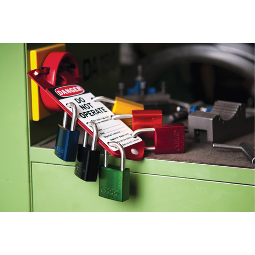 Padlock Set, Keyed Alike, Aluminum, 1-1/2" Width Rideout Tool & Machine Inc.
