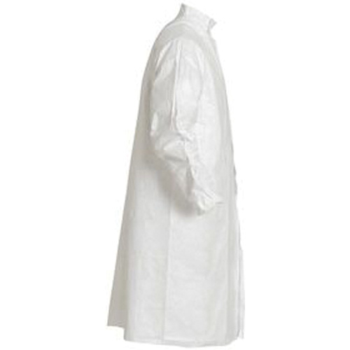 Lab Coat, Tyvek&reg; IsoClean&reg;, White, Small Rideout Tool & Machine Inc.