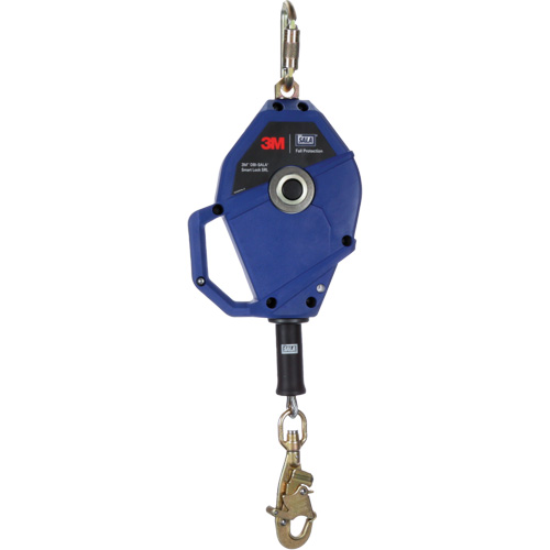 Smart Lock Self-Retracting Lifeline, 30', Galvanized Steel, Swivel Rideout Tool & Machine Inc.