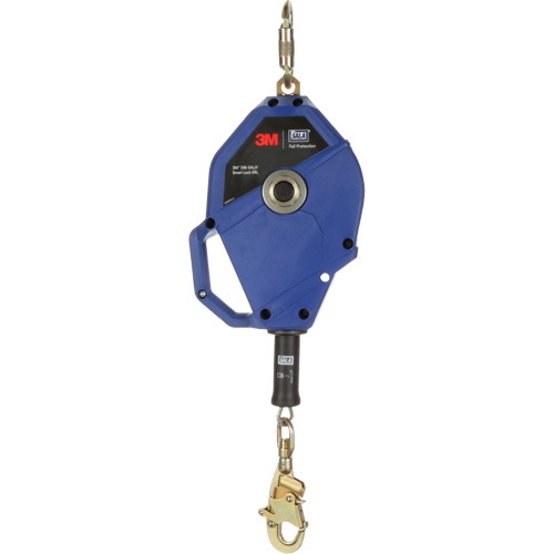 Smart Lock Self-Retracting Lifeline, 50', Galvanized Steel, Swivel Rideout Tool & Machine Inc.