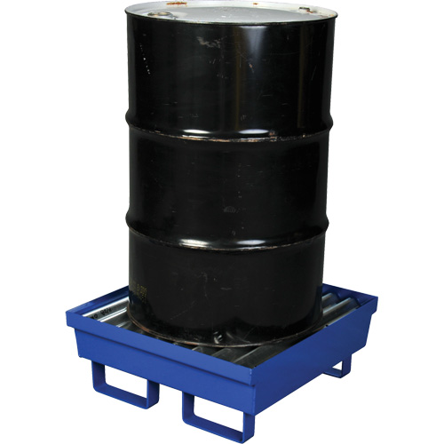 Steel Spill Containment Pallet, 17 US gal. Spill Capacity, 27" x 25.75" x 6" Rideout Tool & Machine Inc.