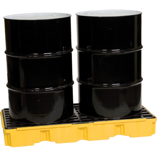 Modular Spill Platform, 30 US gal. Spill Capacity, 51.5" x 26.25" x 6.5" Rideout Tool & Machine Inc.