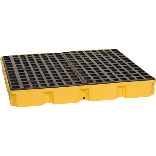 Modular Spill Platform, 60.5 US gal. Spill Capacity, 51.5" x 51.5" x 6.5" Rideout Tool & Machine Inc.