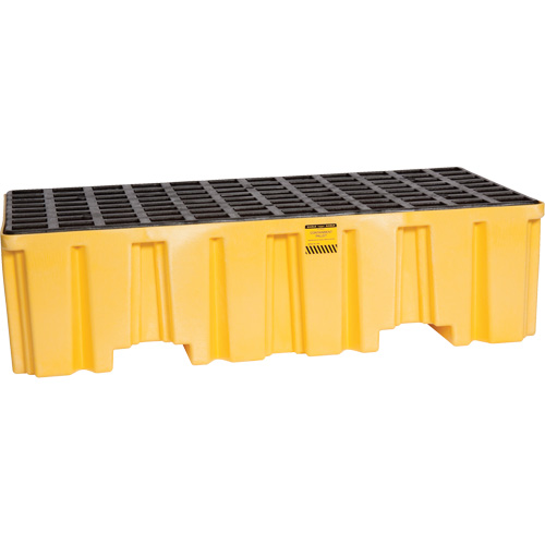 Palette de confinement des d&eacute;versements, Capacit&eacute; de d&eacute;versement 66 gal. US, 26,25" x 51" x 13,75" Rideout Tool & Machine Inc.