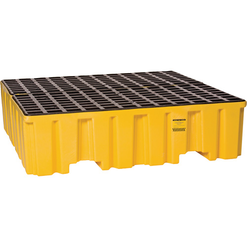 Palette de confinement des d&eacute;versements, Capacit&eacute; de d&eacute;versement 132 gal. US, 51" x 52,5" x 13,75" Rideout Tool & Machine Inc.