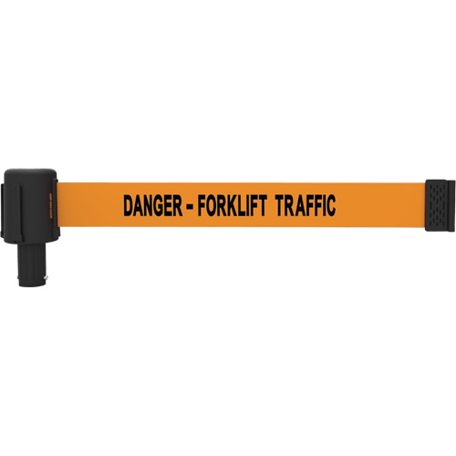 PLUS Banner Cassette, Danger - Forklift Traffic, 15', Orange Tape Rideout Tool & Machine Inc.